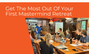 Group of people at a mastermind retreat.